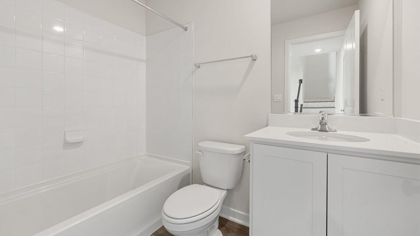 lower level full bathroom