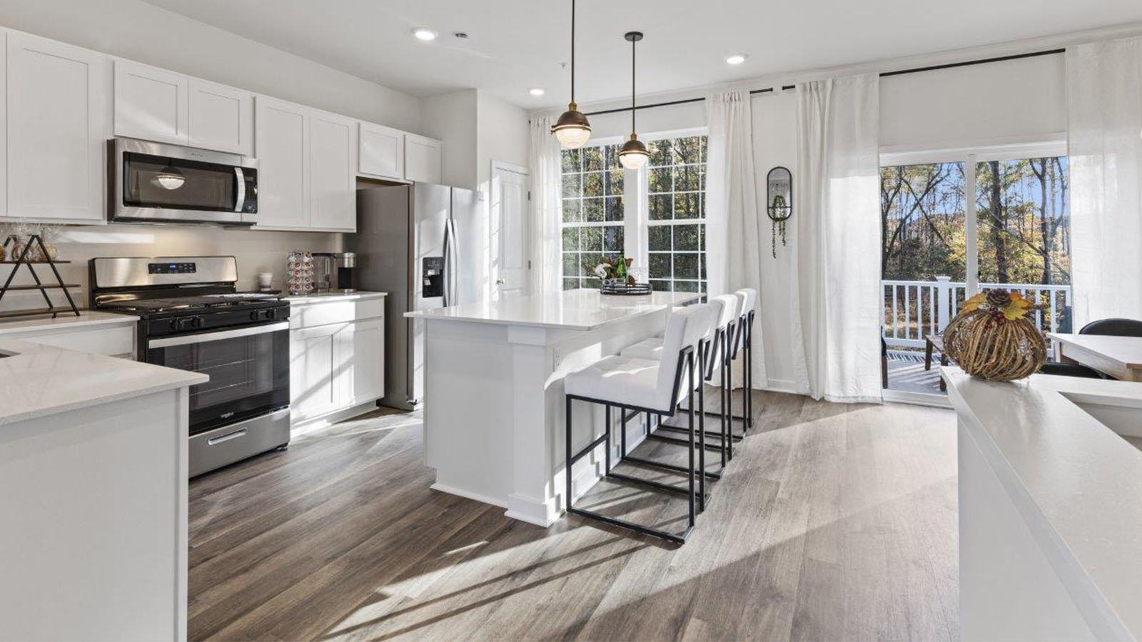 open concept kitchen