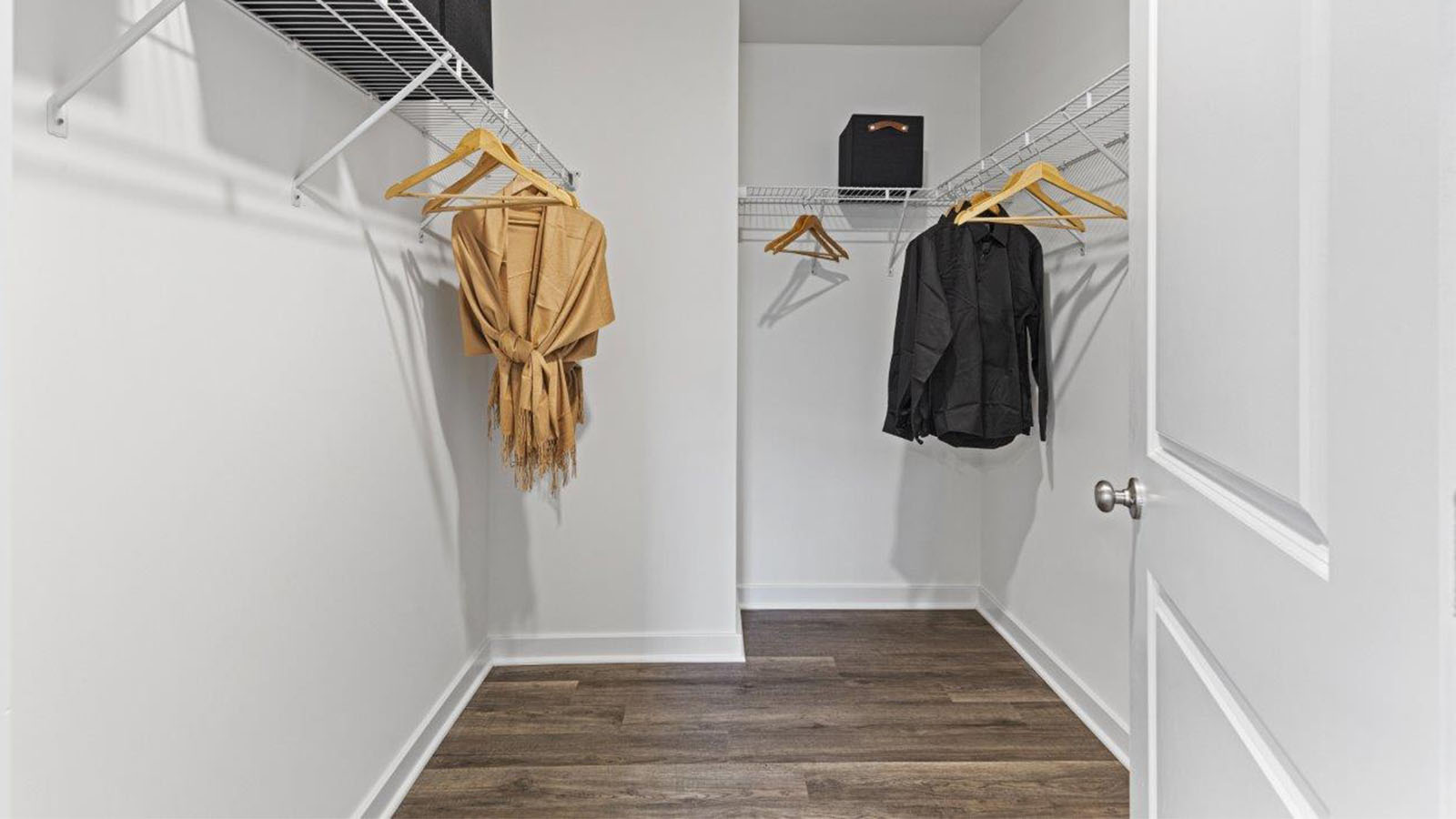 upper level master bedroom closet