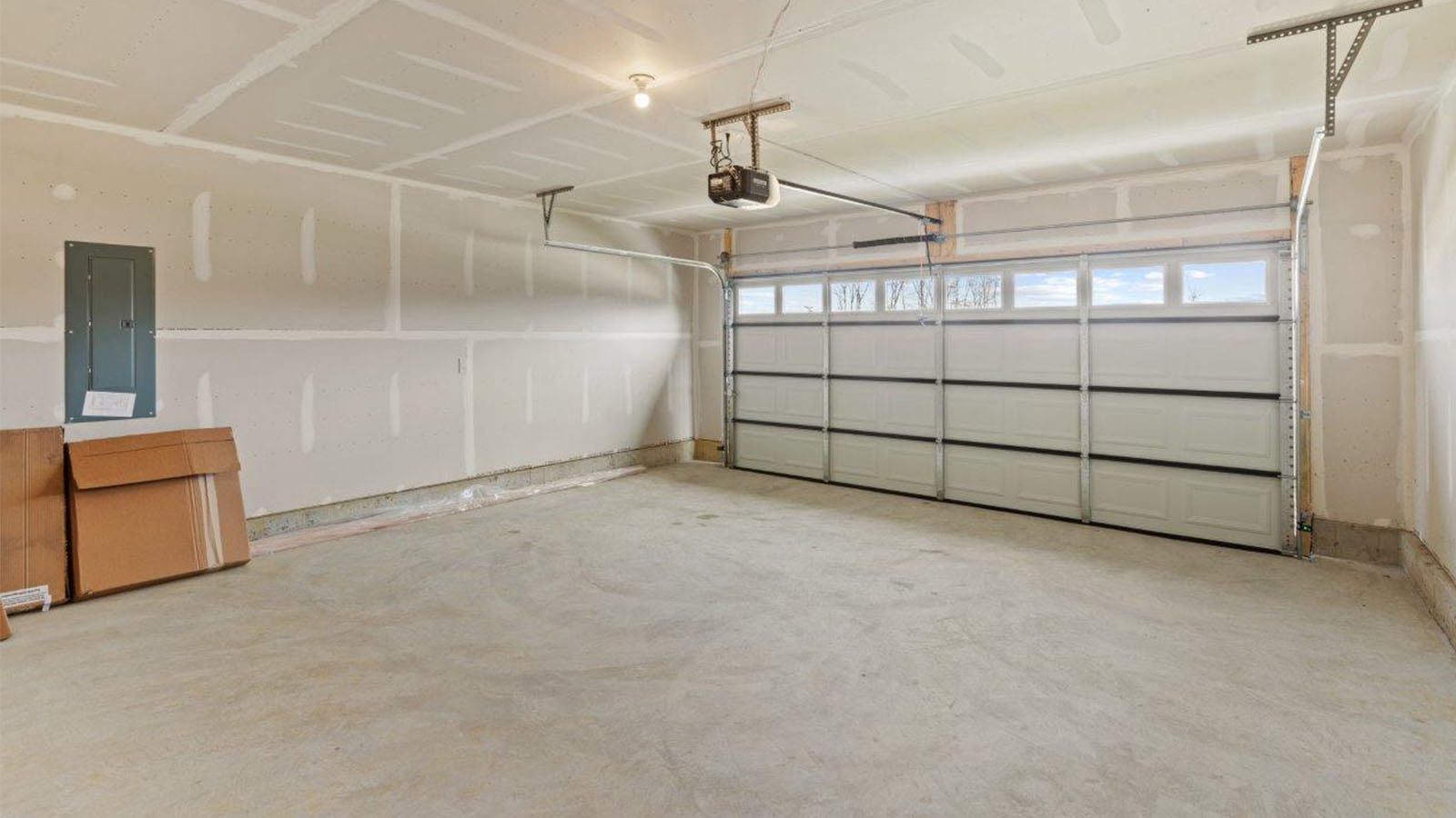 two car garage