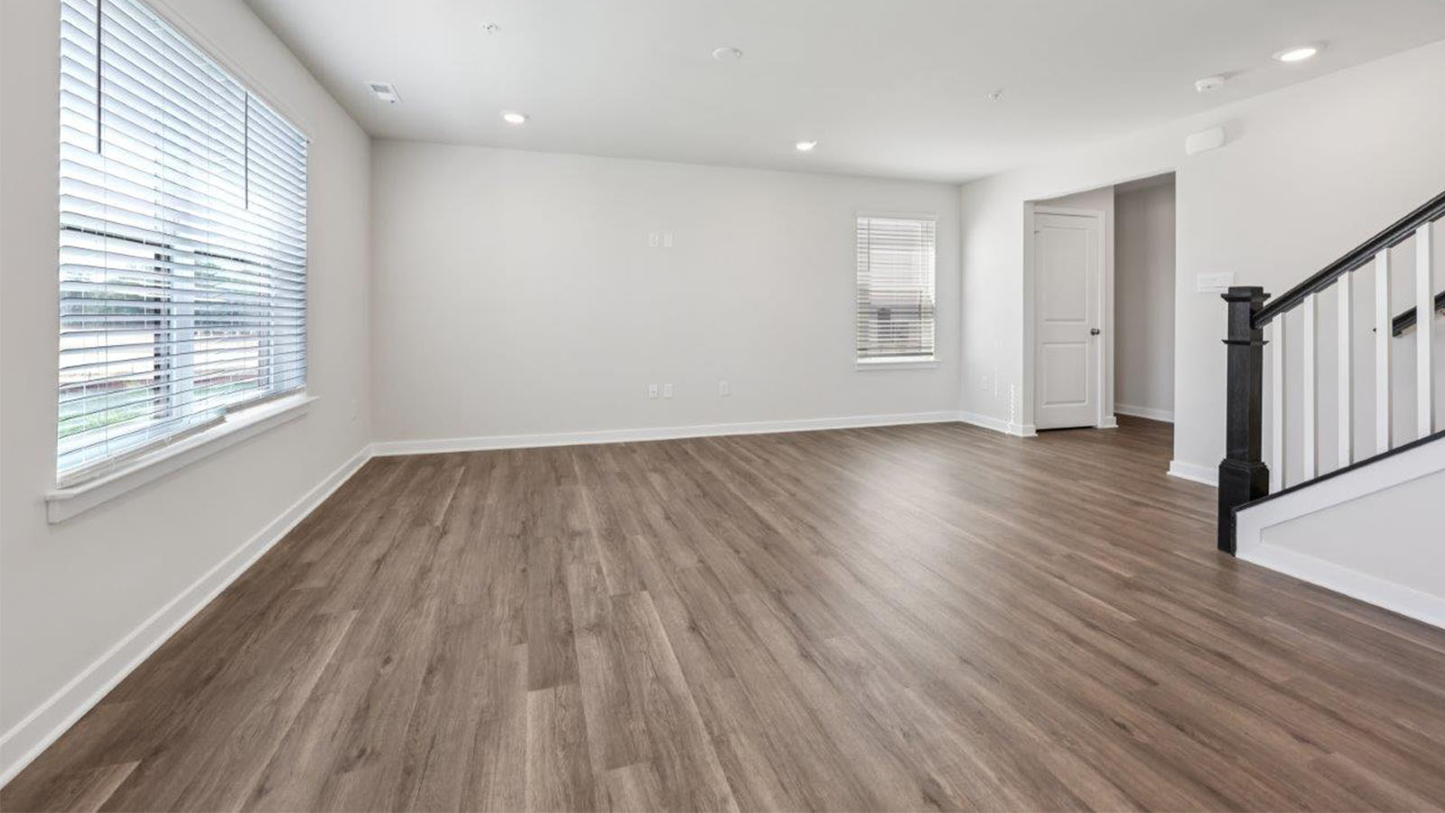 open concept living room