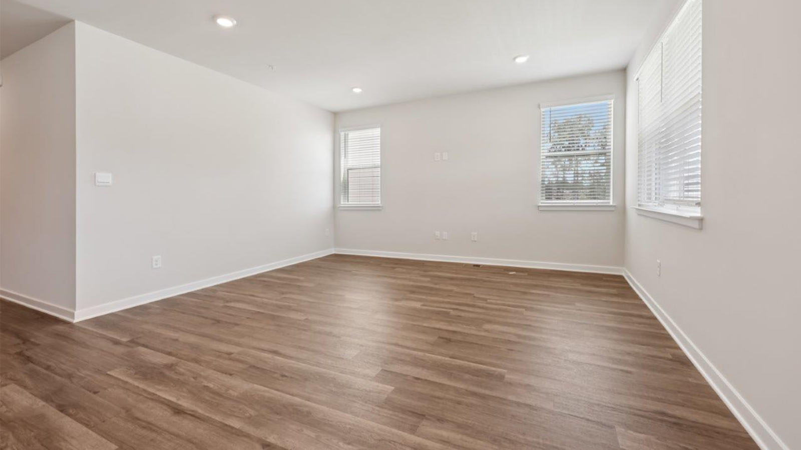open concept living room