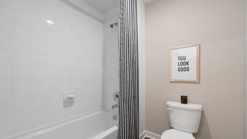 secondary bathroom