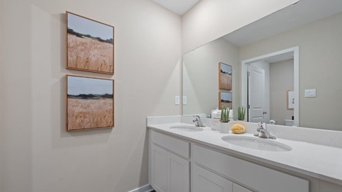 secondary bathroom