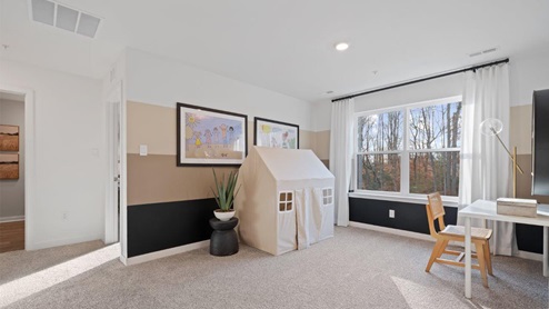 upstairs loft space