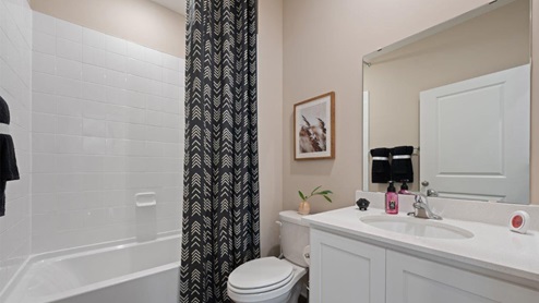 secondary bathroom