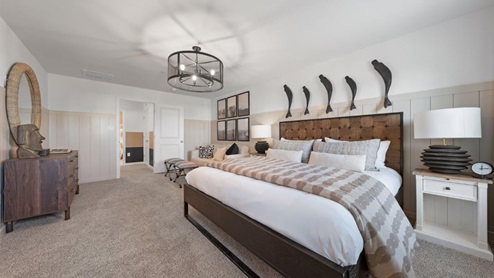 spacious master bedroom
