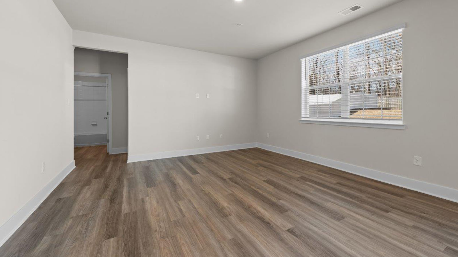 open concept living room