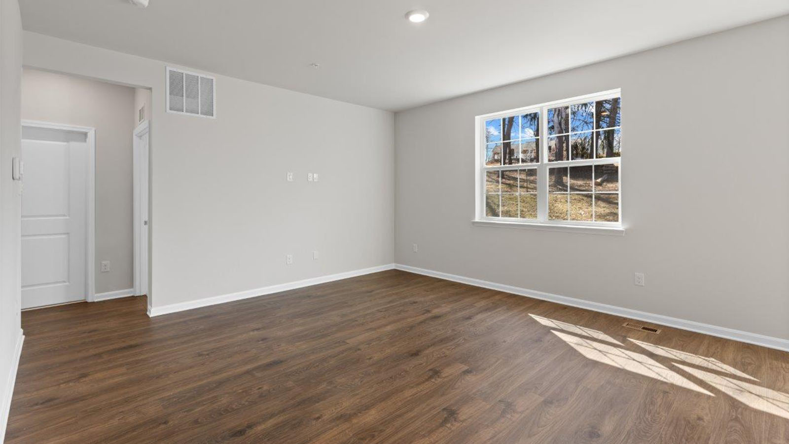 open concept living room