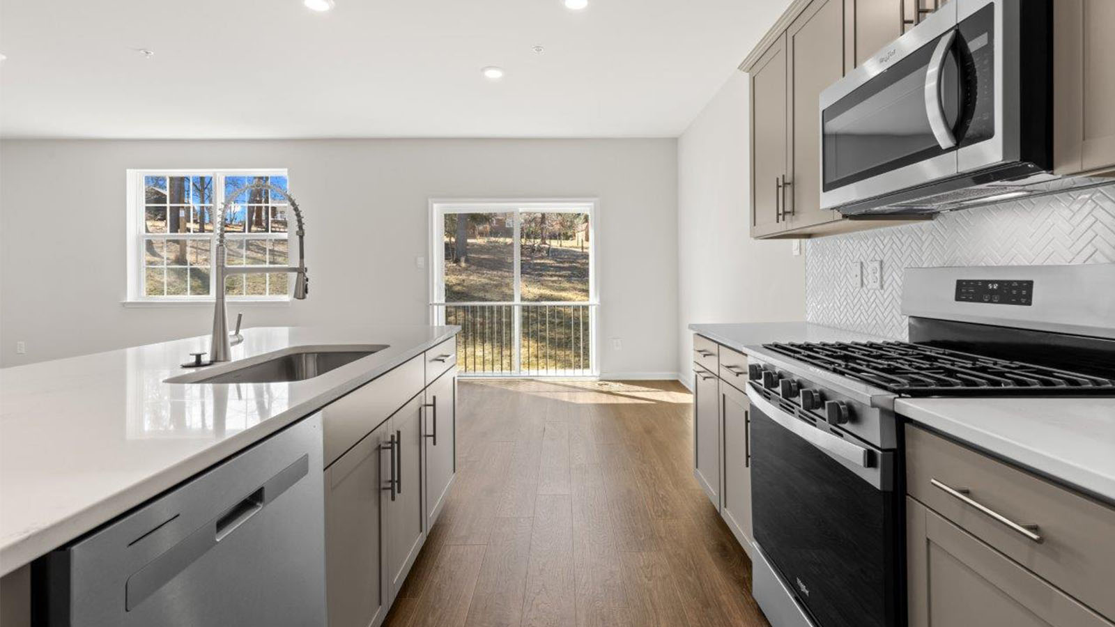 stainless steel appliances