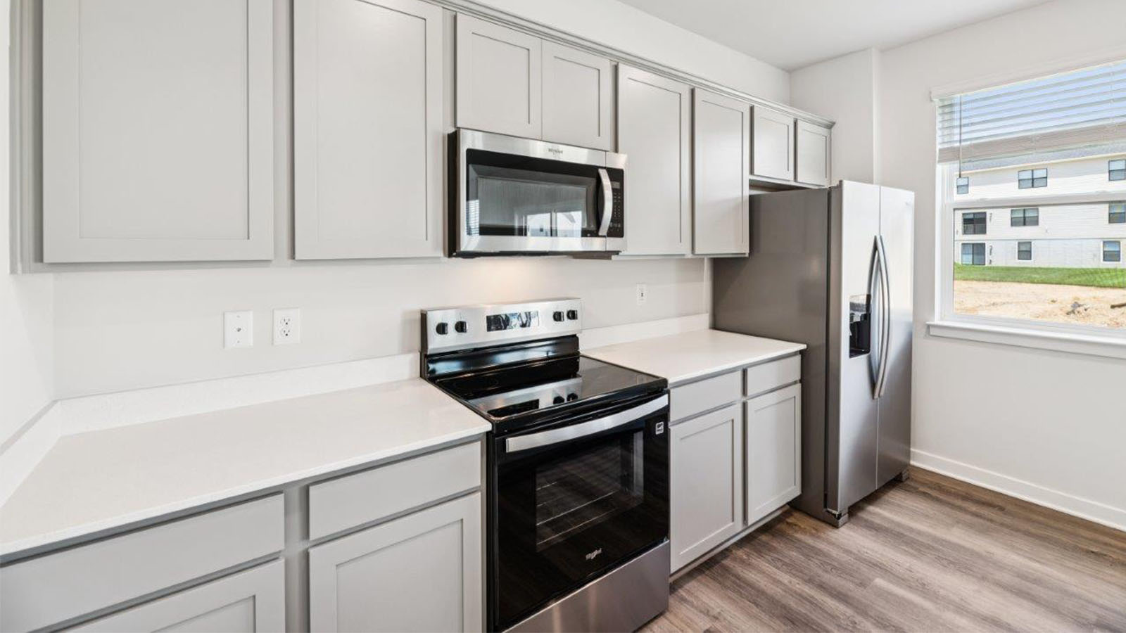 stainless steel appliances