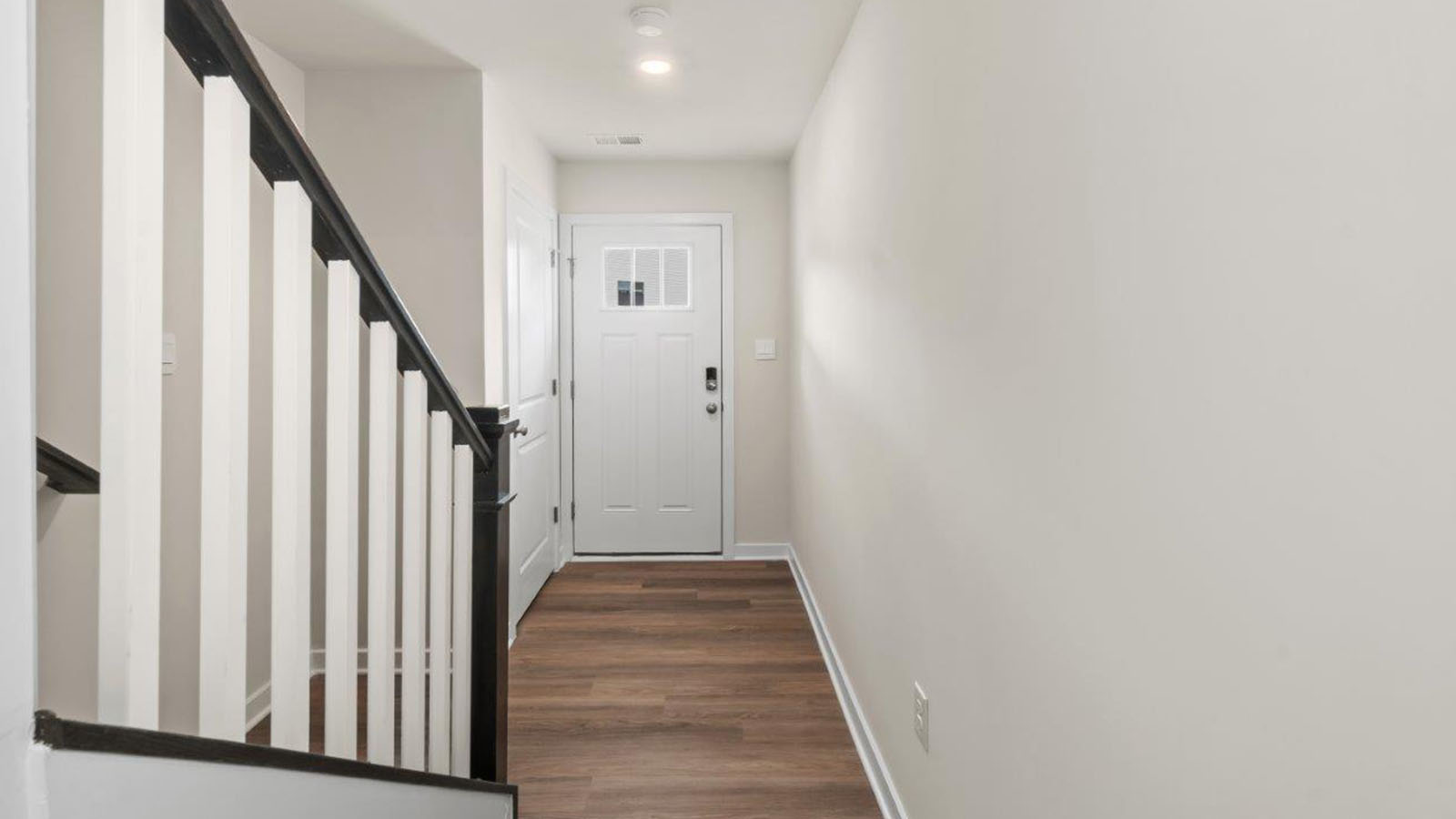 front entry with flex space