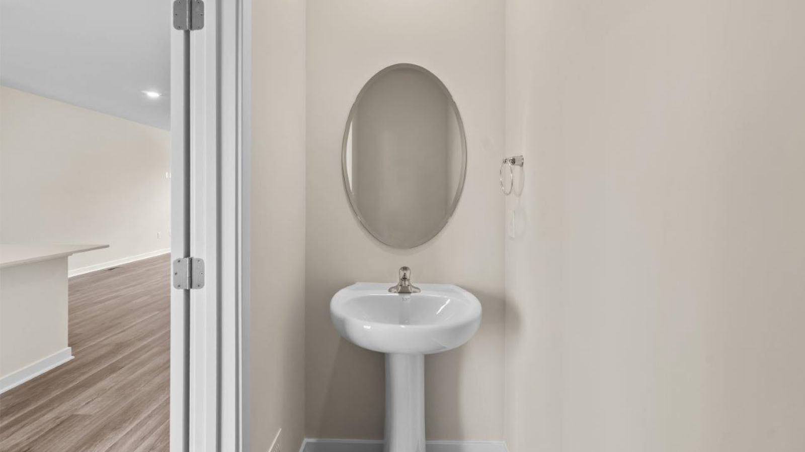 main level half bath