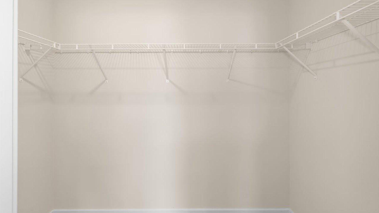 walk-in master closet