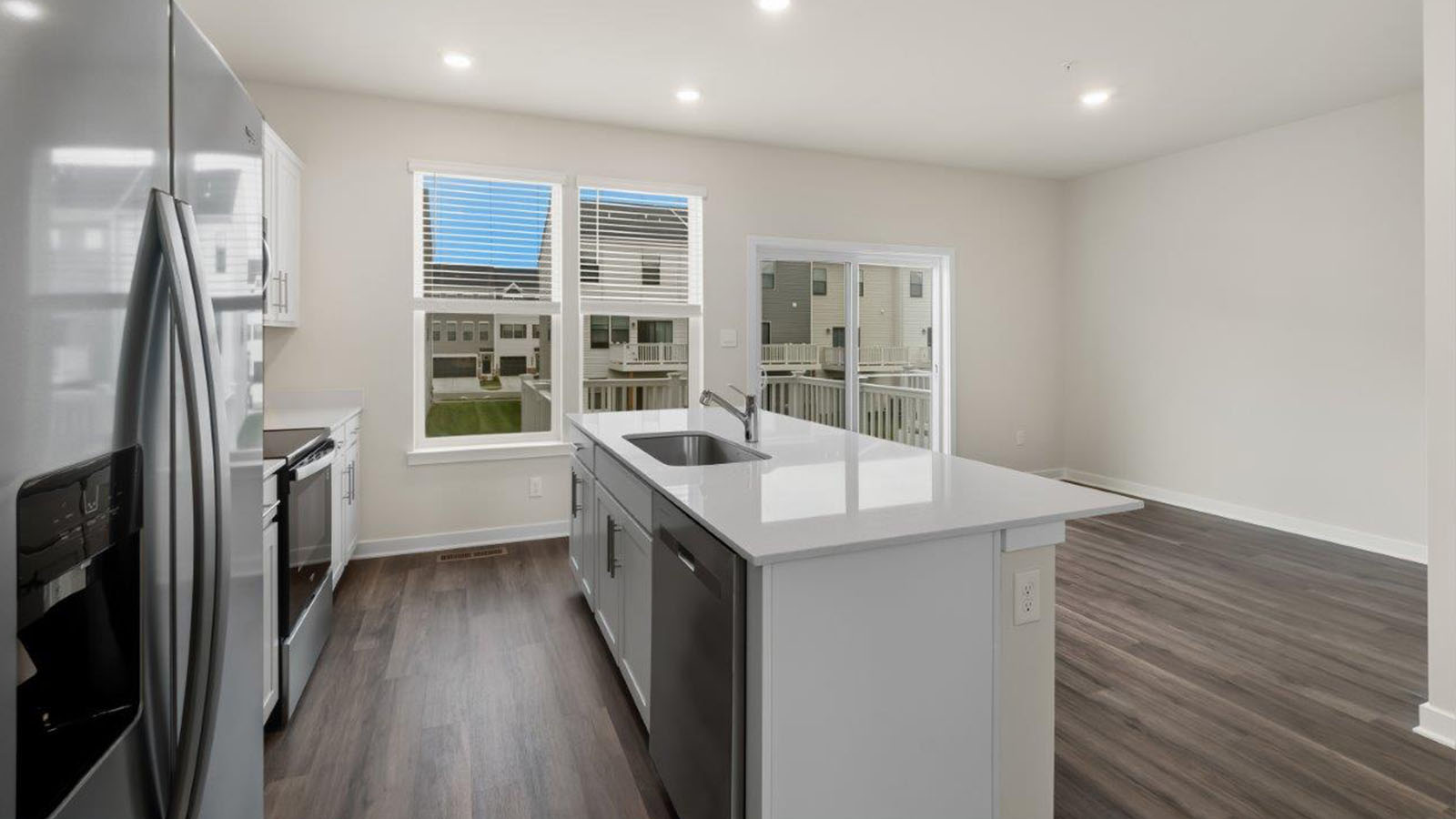 natural light into living area
