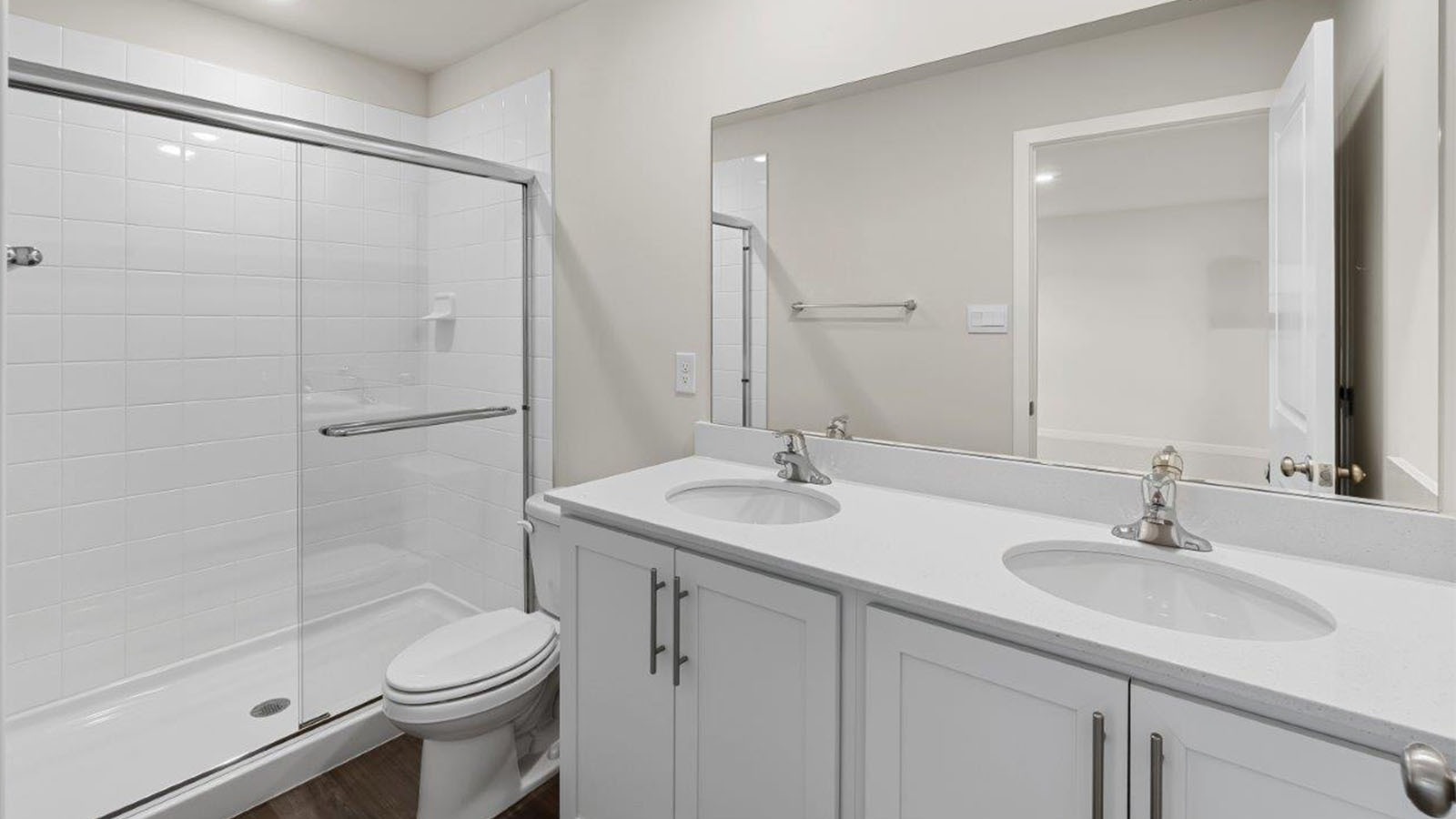 master bathroom dual sinks