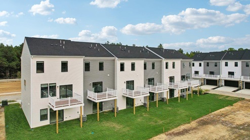 Ansted Model Townhome 3 Beds 2 Car Garage Deck