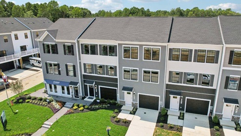 Ansted Model Townhome 3 Beds 2 Car Garage