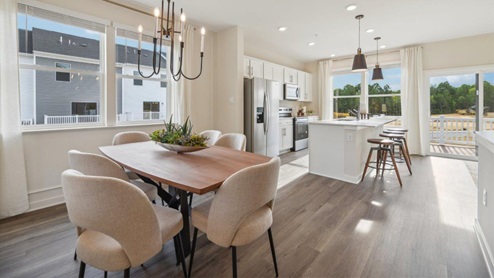 Ansted Model Townhome 3 Beds 2 Car Garage