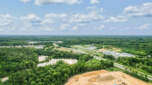 Pinegrove Entrance Townhomes Aerial