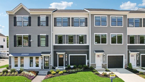 Ansted Model Townhome 3 Beds 2 Car Garage