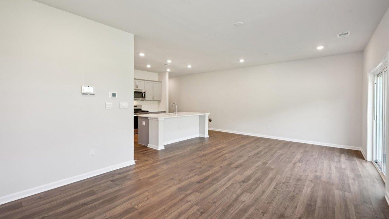 open concept living area