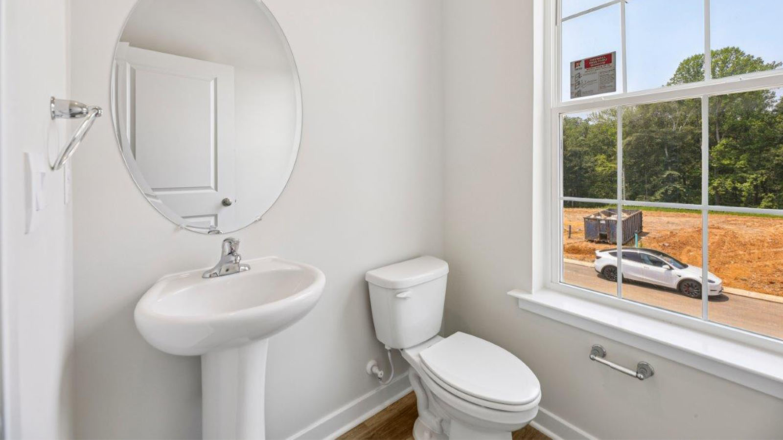 half bath on main level