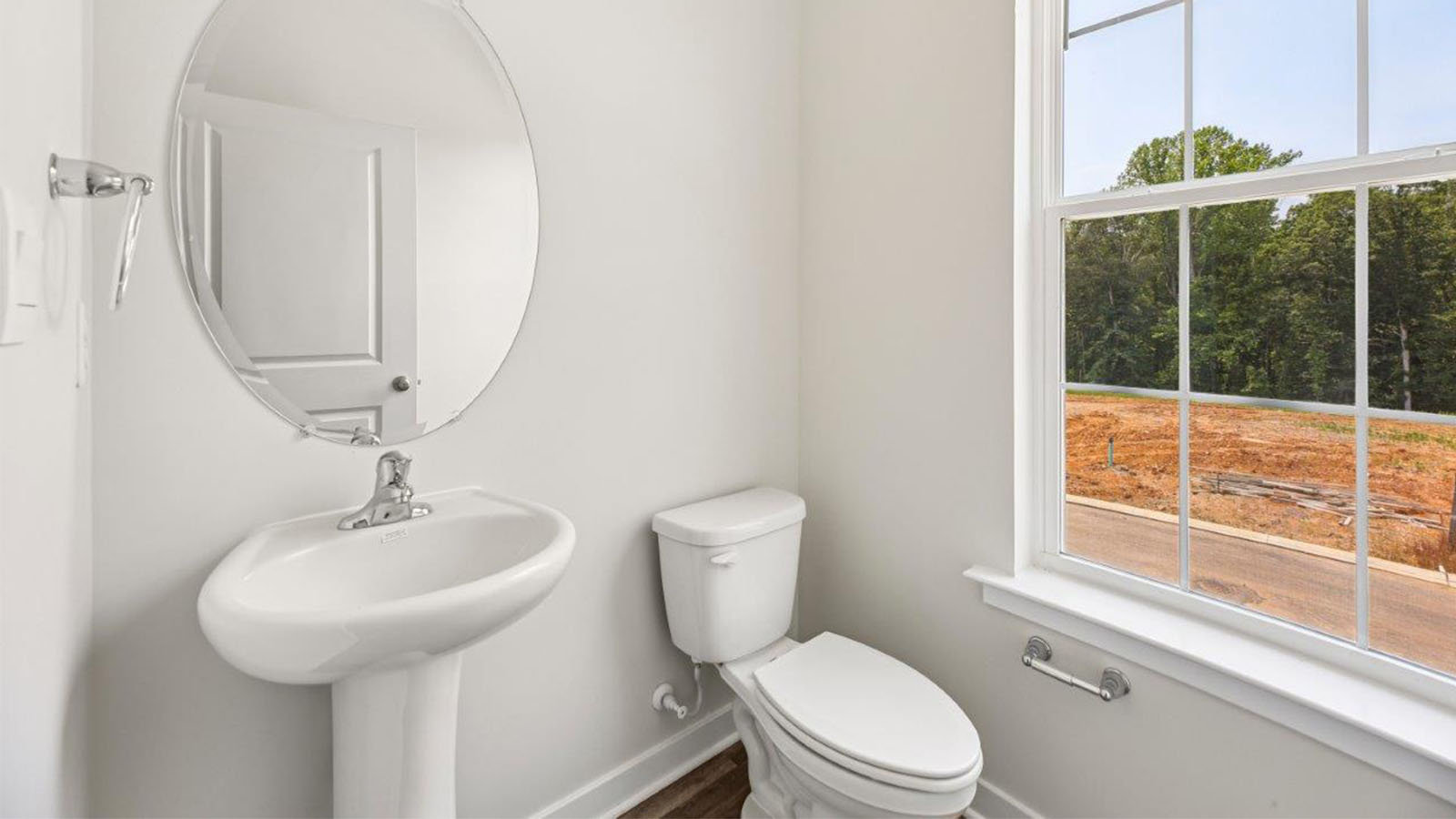 half bath on main level