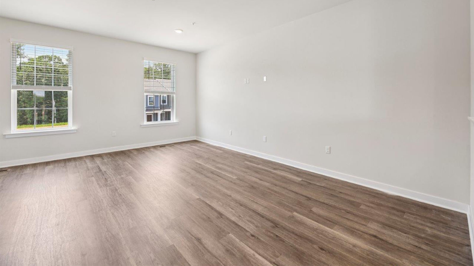 open concept living room
