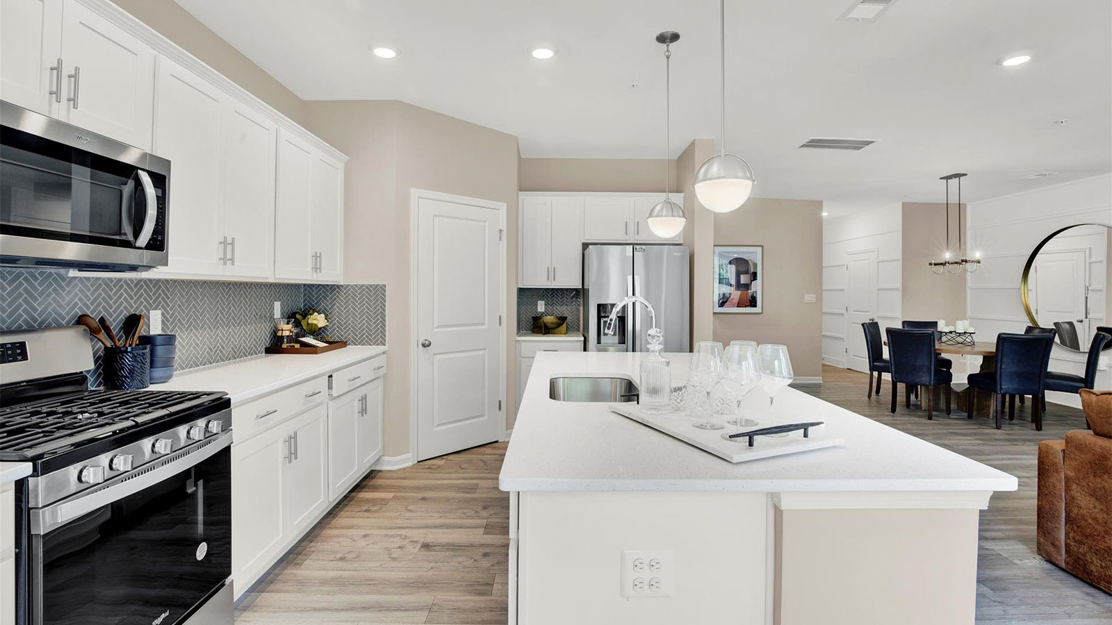 stainless steel appliances