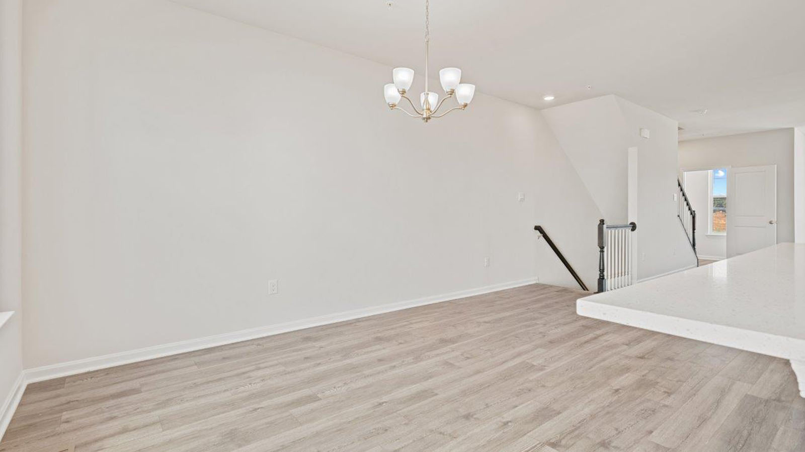 open concept living room