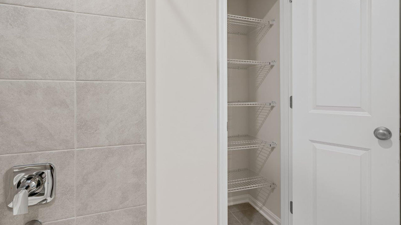 primary bathroom closet