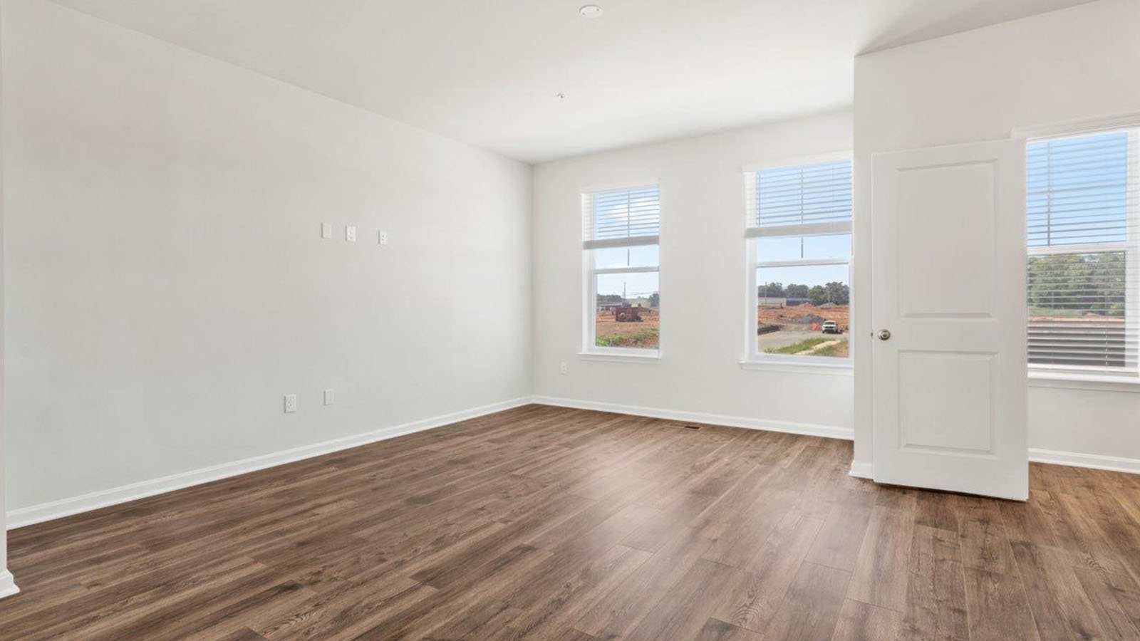 luxury vinyl plank floors and natural light