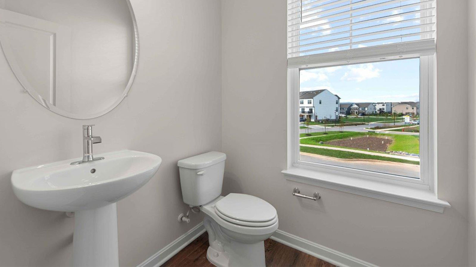 half bath on main level