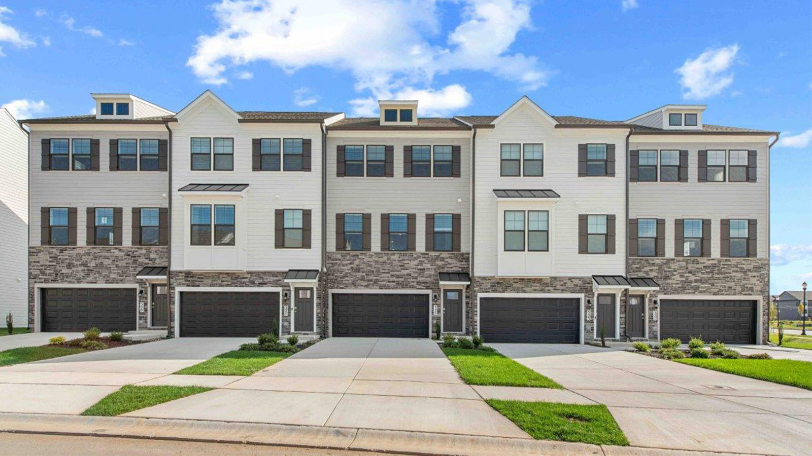 three story townhome