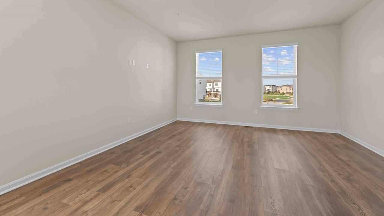 open concept living room