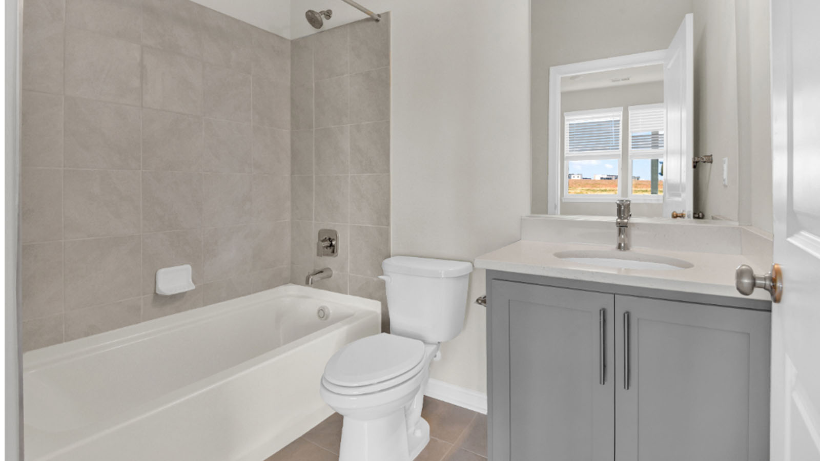 lower level full bathroom