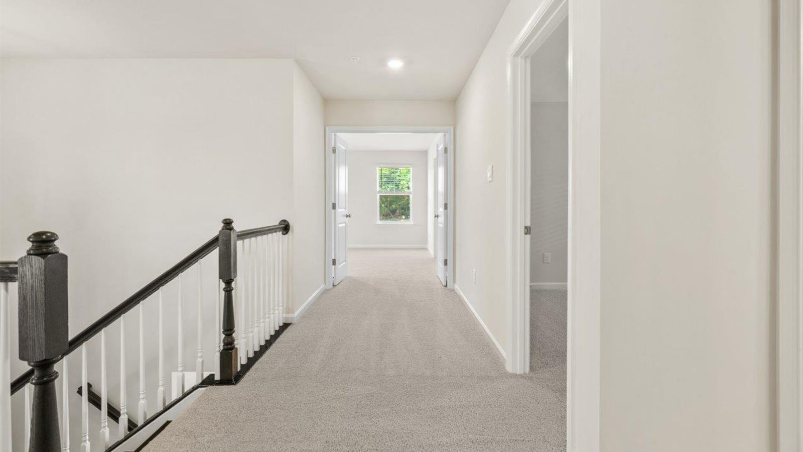 upstairs hallway