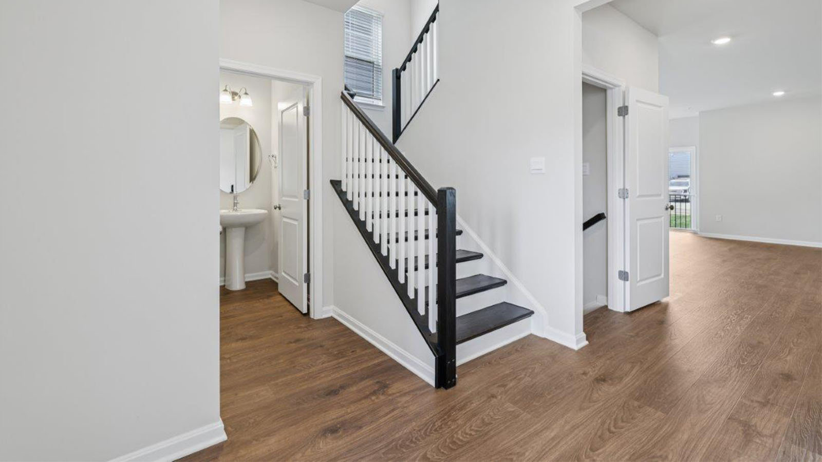 entryway to staircase