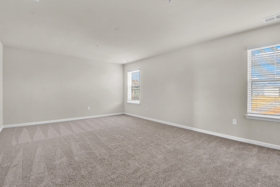 spacious master bedroom