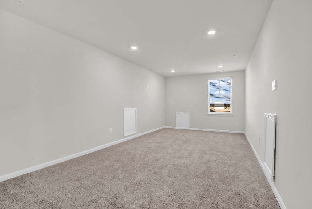 finished basement rec room