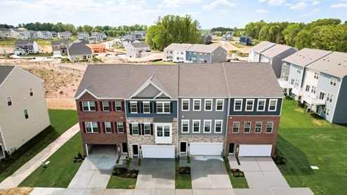 Community Aerial Image Royal Townhome