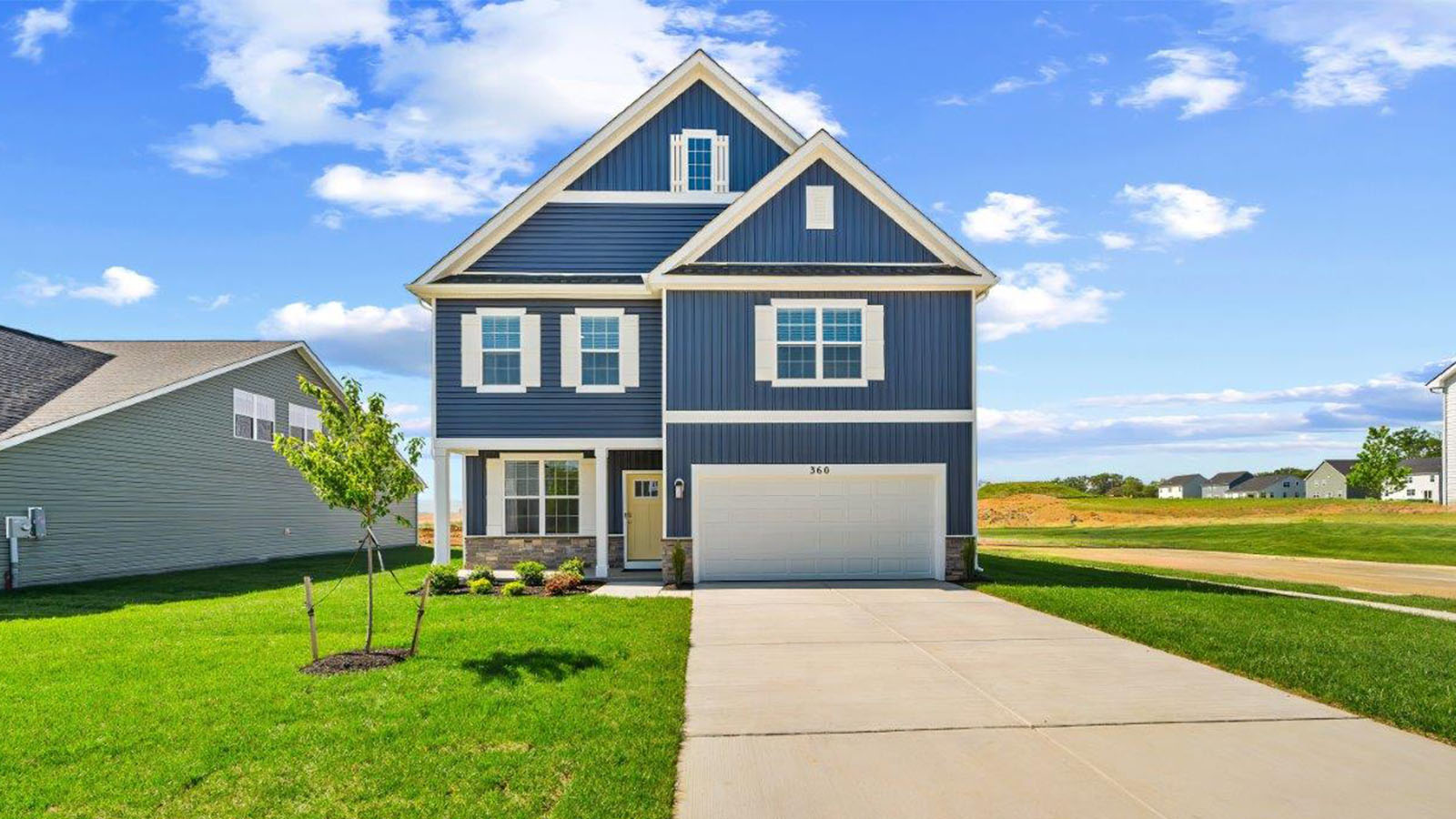 exterior modern farmhouse