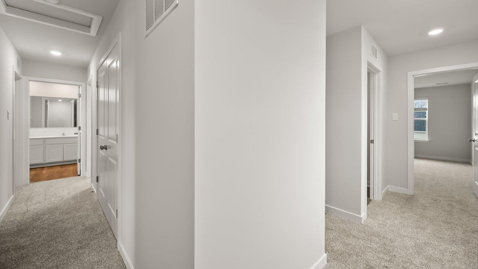 upstairs hallway