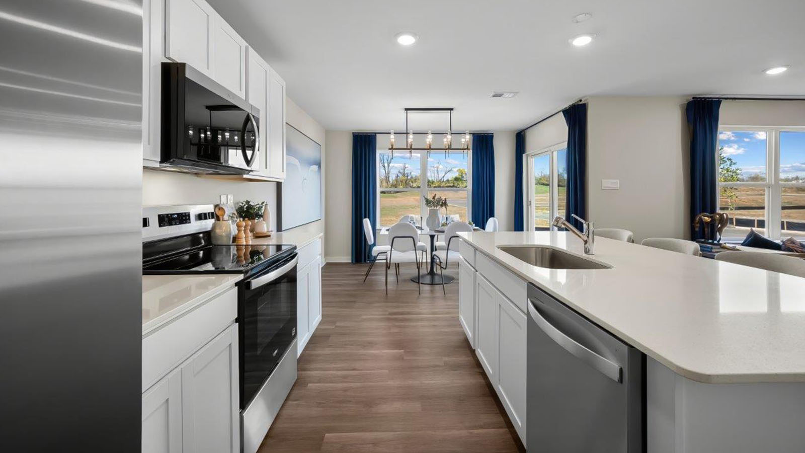 stainless steel appliances