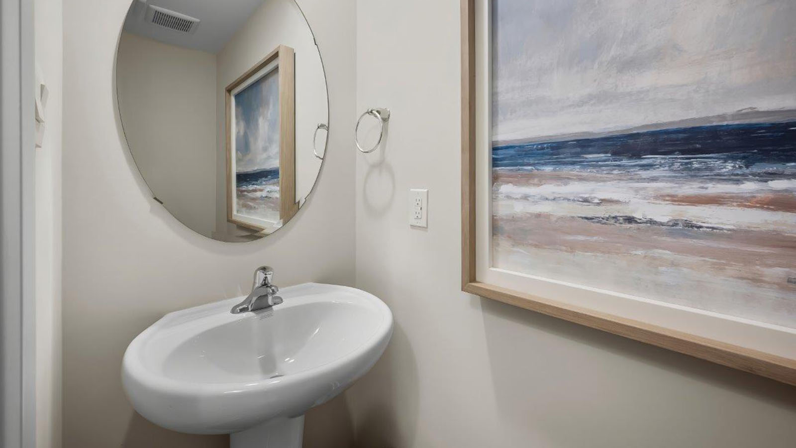 half bath on first floor