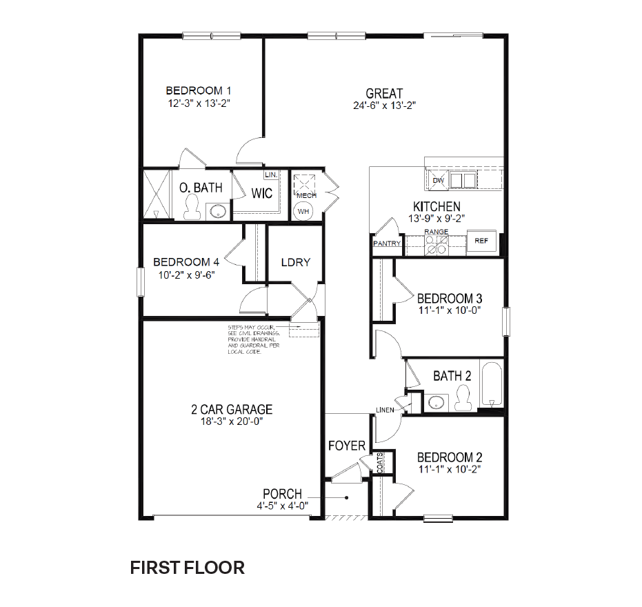 first floor