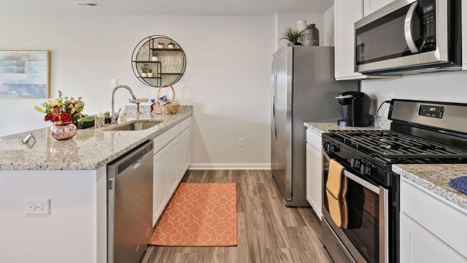 stainless steel appliances