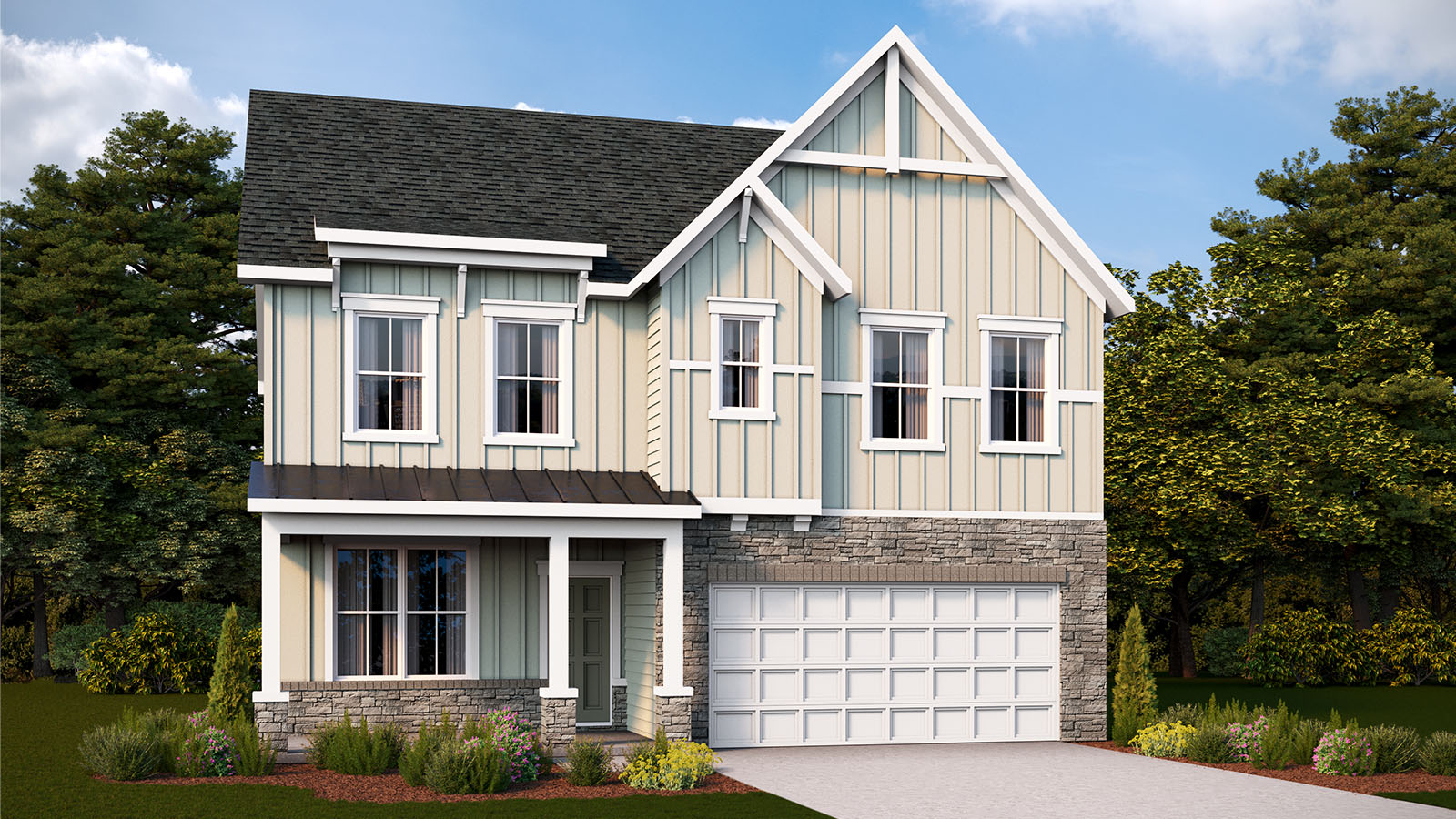 two story colonial