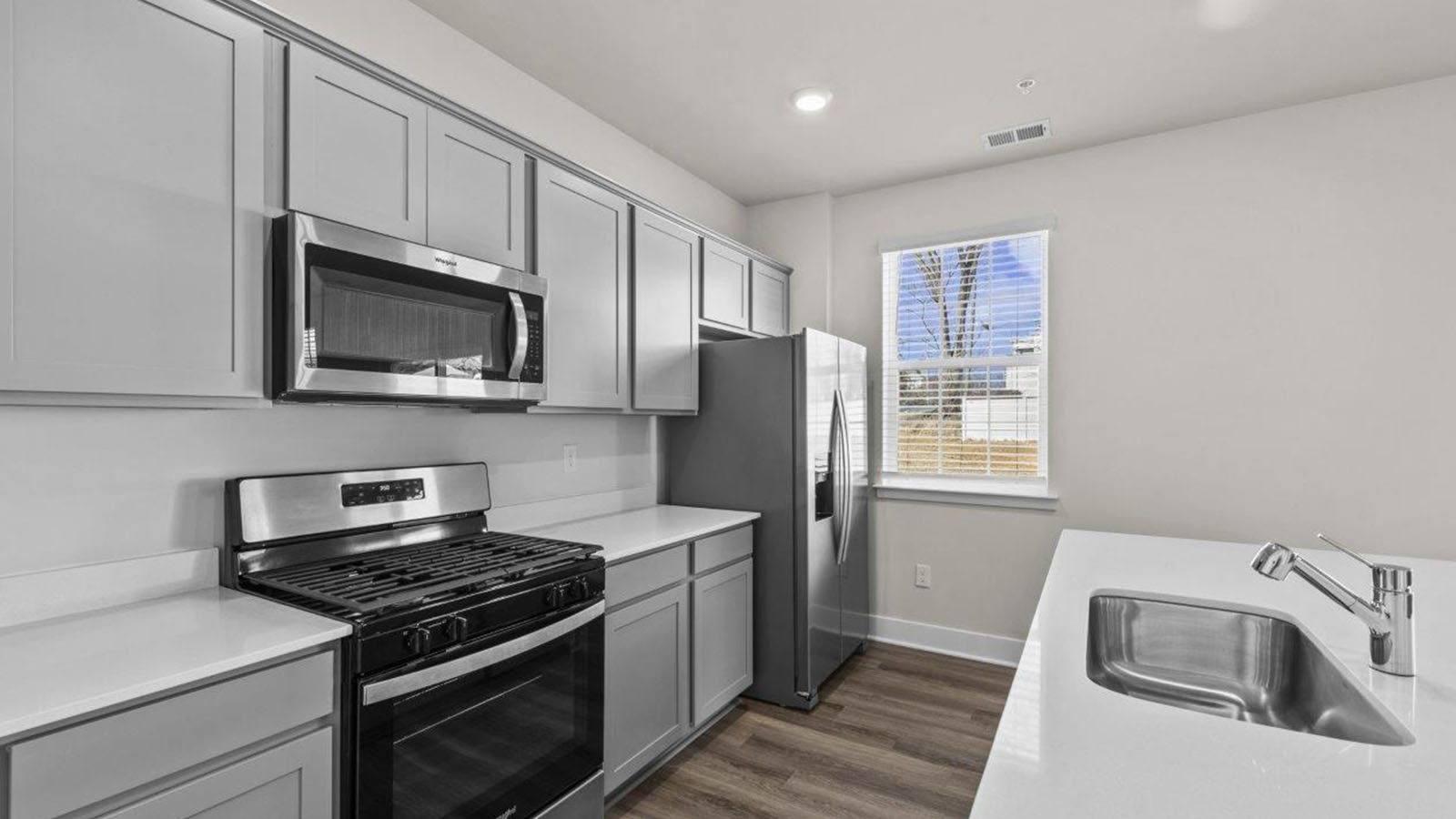 stainless steel appliances